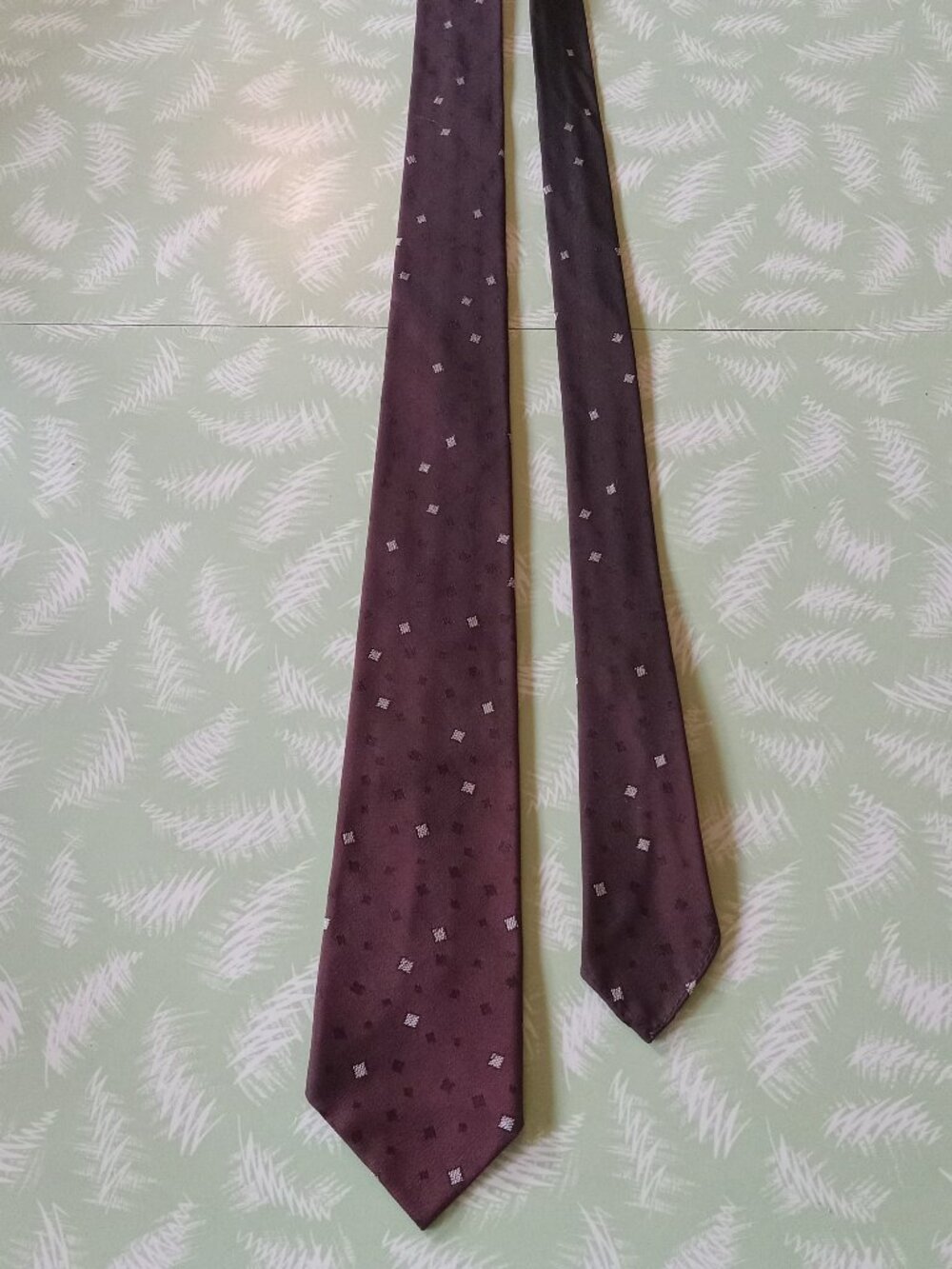 Vintage original french tie 1960 1950 atomic
